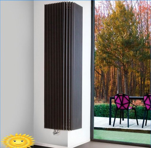 Отоплителни радиатори: необичайни дизайнерски опции