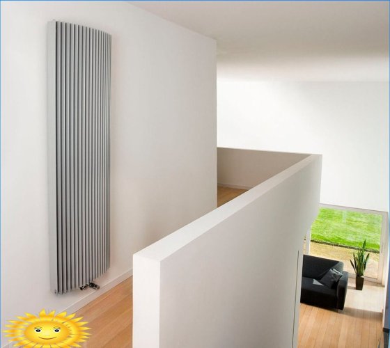 Отоплителни радиатори: необичайни дизайнерски опции